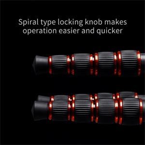 K&F Concept Carbon Fiber Camera Tripod 172cm, Lightweight Compact Tripod Monopod with Ball Head Quick Release Plate Carrying Bag Loading Up to 15KG