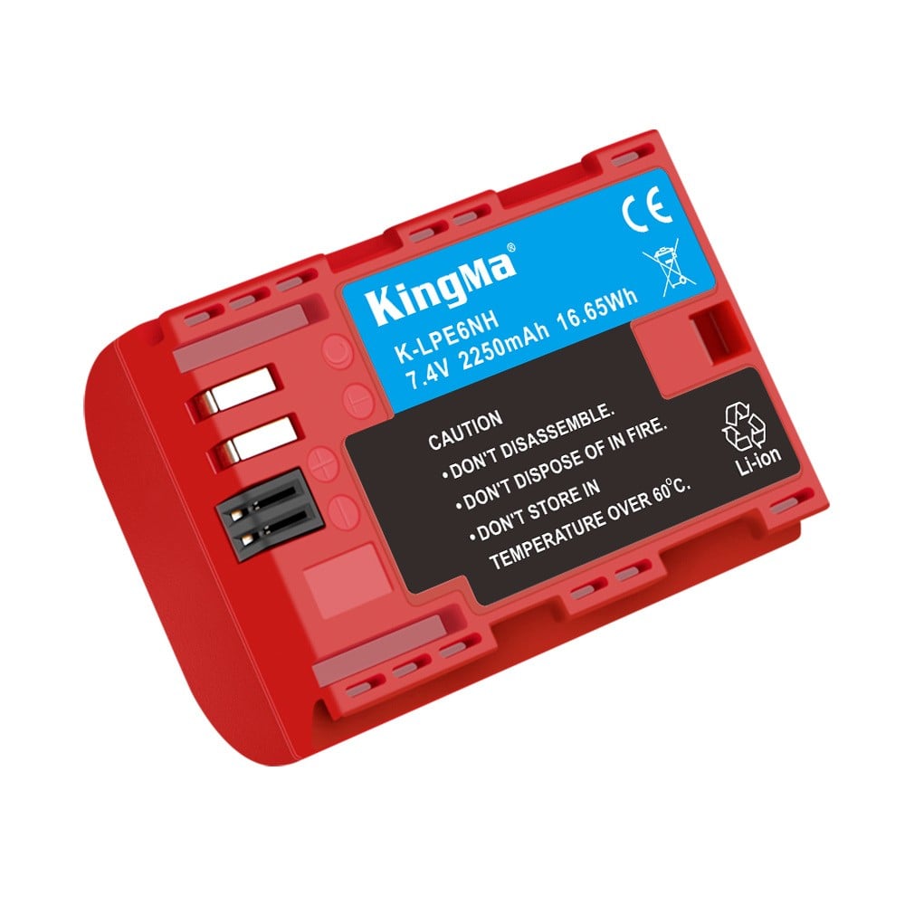 KingMa LP-E6NH Battery For Canon EOS, 2250mAh