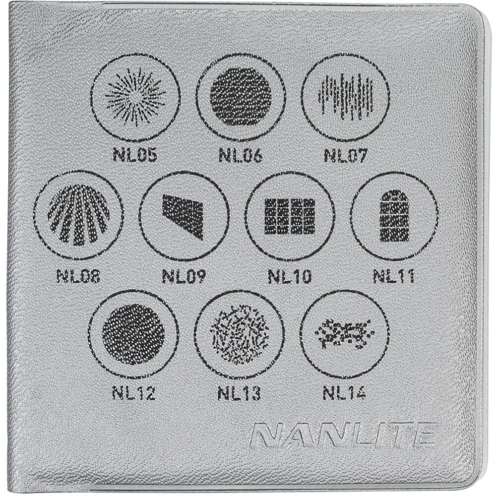 NANLITE FM Mount Projection Attachment GOBO Set 1