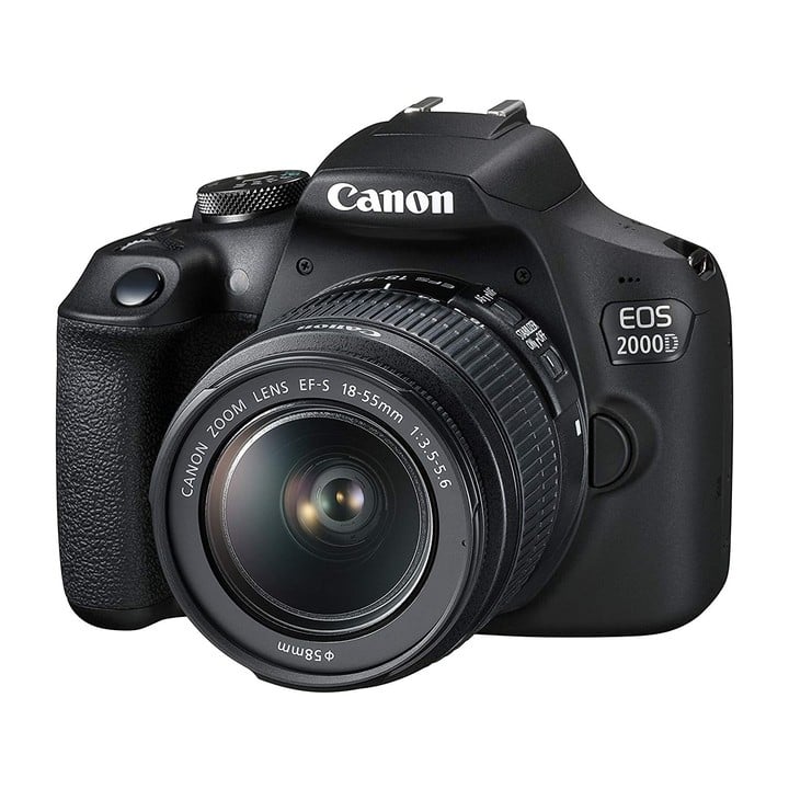 Canon EOS 2000D DSLR camera with 18-55mm DC III lens Kit
