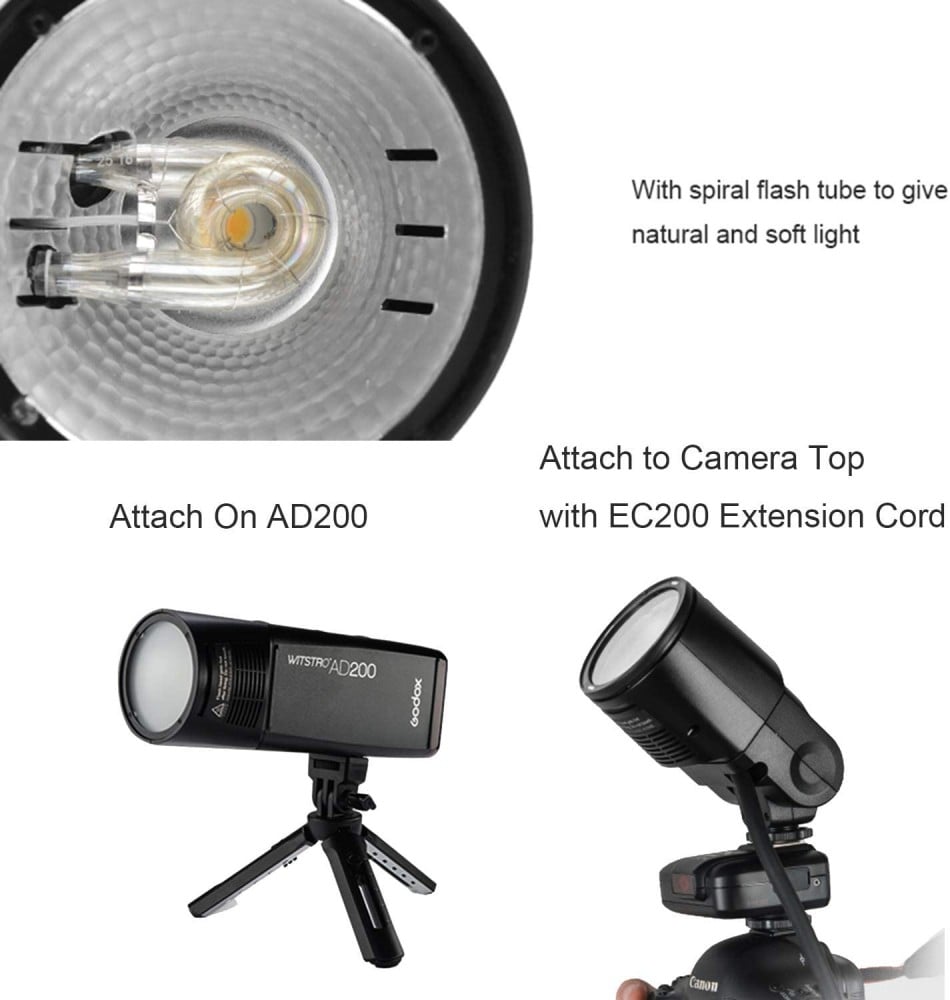 Godox AD200用アクセサリー H200RとEC200のセット