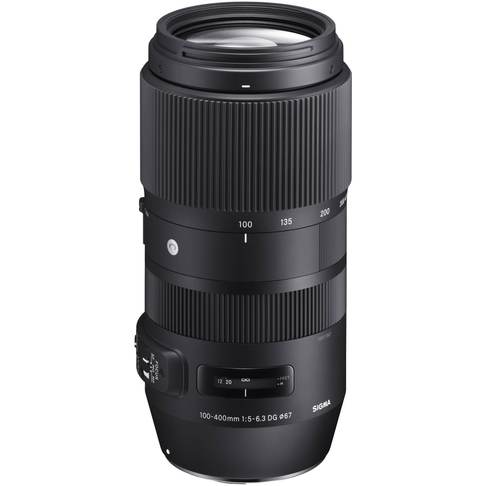 محلي - Sigma 100-400mm f/5-6.3 DG OS HSM Contemporary Lens for 