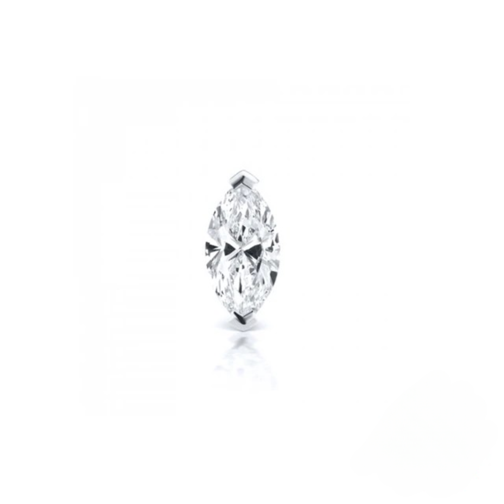 Ega Single Earring - Silver