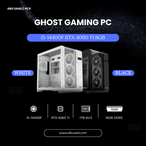 RTX 4060 TI I5-14400F 16GB RAM 1TB M.2 LIQUID COOL...