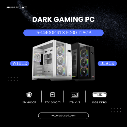 RTX 5060 TI I5-14400F 16GB RAM 1TB M.2 LIQUID COOL...