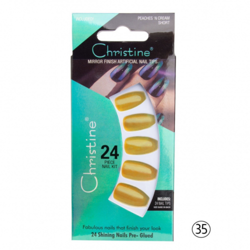 أظافر تركيب لون اصفر