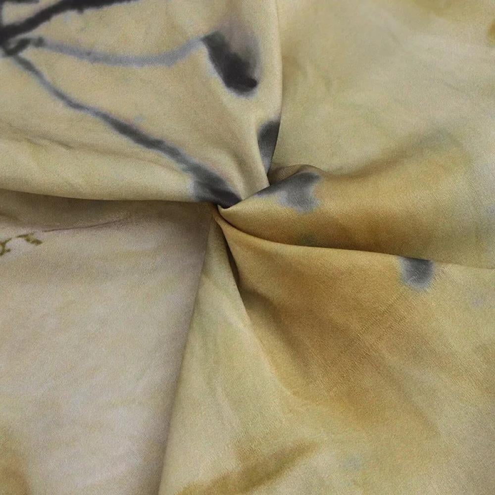 فستان ساتان طويل