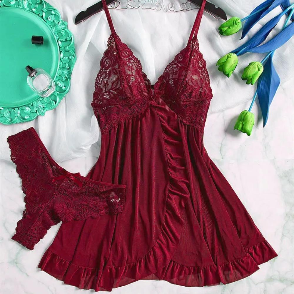 قميص نوم قصير