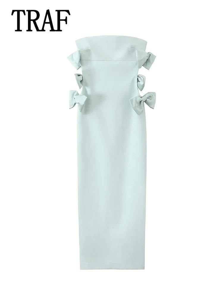 فستان نسائي ثلاثي الأبعاد