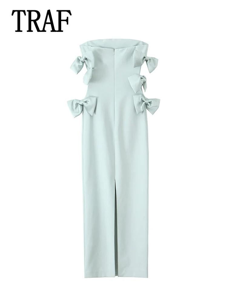 فستان نسائي ثلاثي الأبعاد