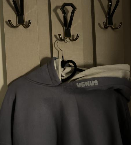 رمادي فاتح Hoodie VENUS