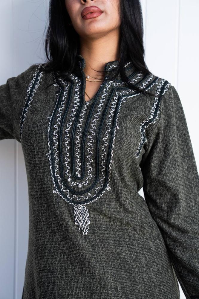 جلابية أفندينا الصوفية شتاءك أحلى A-198