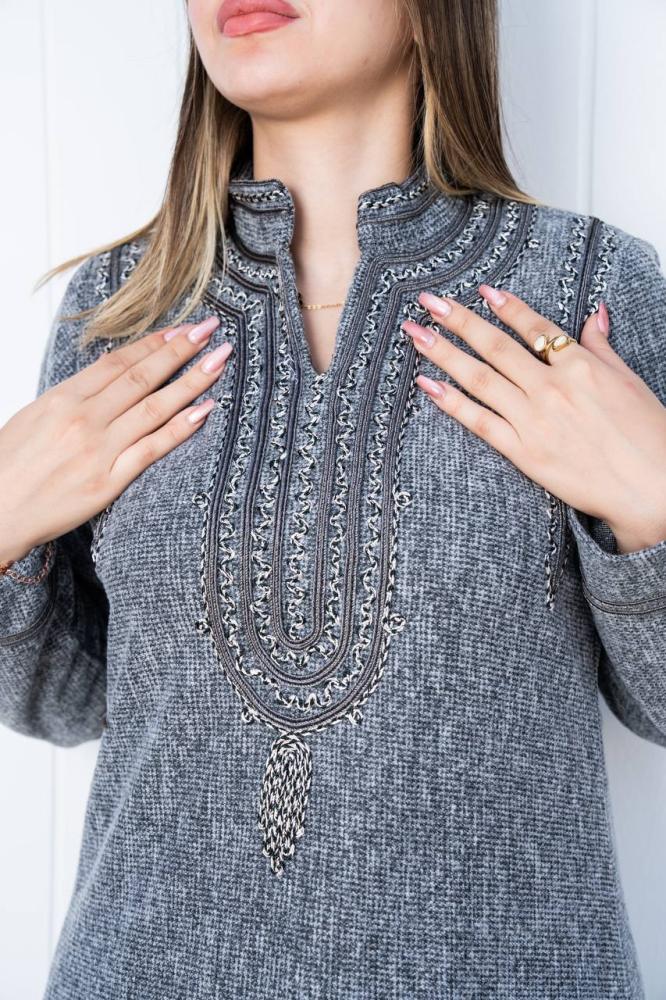 جلابية أفندينا الصوفية شتاءك أحلى A-198