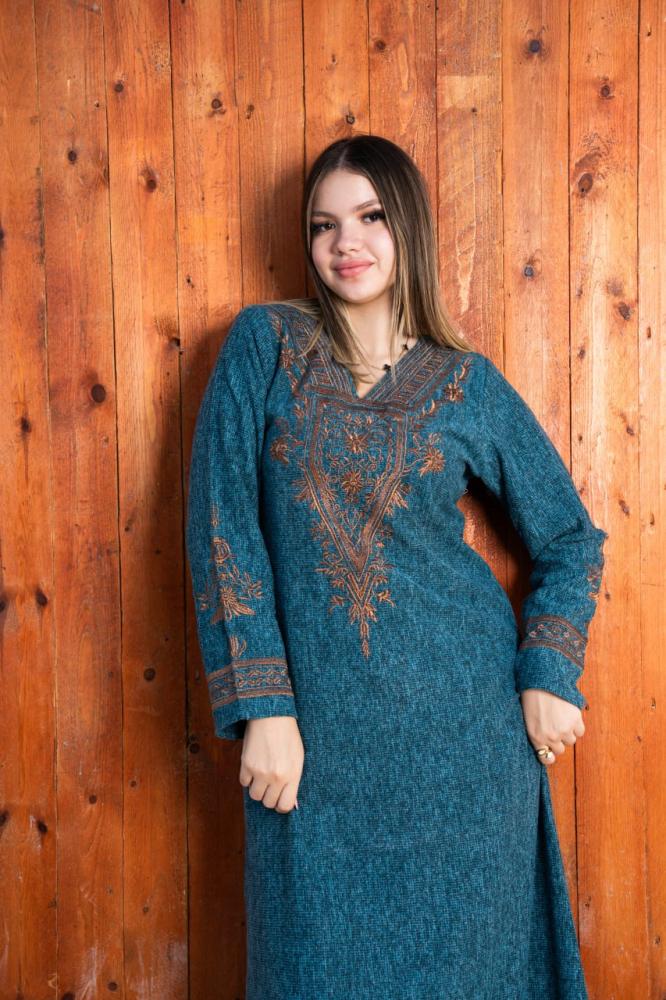 جلابية صوف طبي تجمع بين الراحة والفخامة A- 194