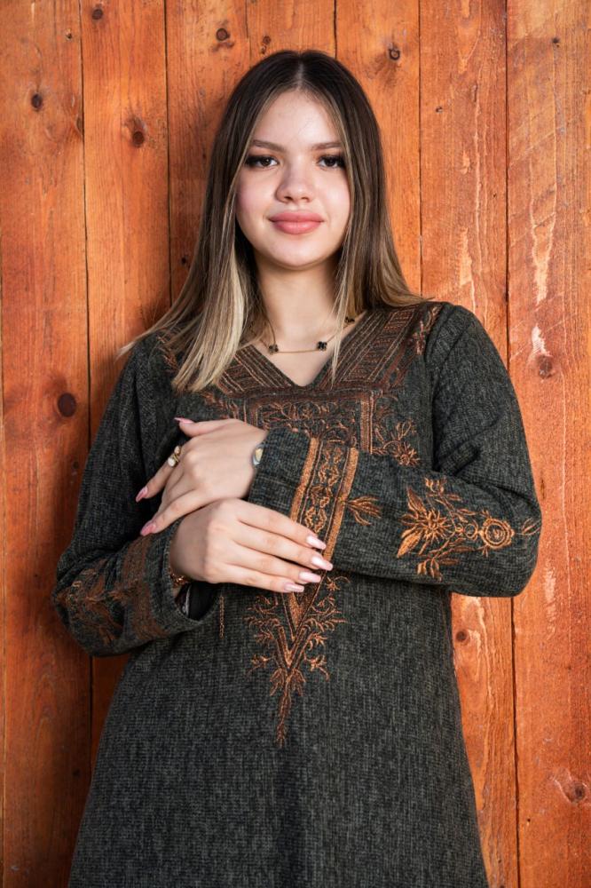 جلابية صوف طبي تجمع بين الراحة والفخامة A- 194