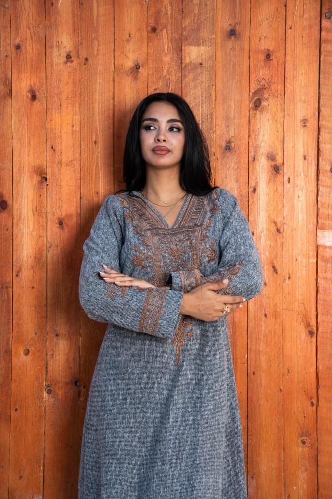 جلابية صوف طبي تجمع بين الراحة والفخامة A- 194