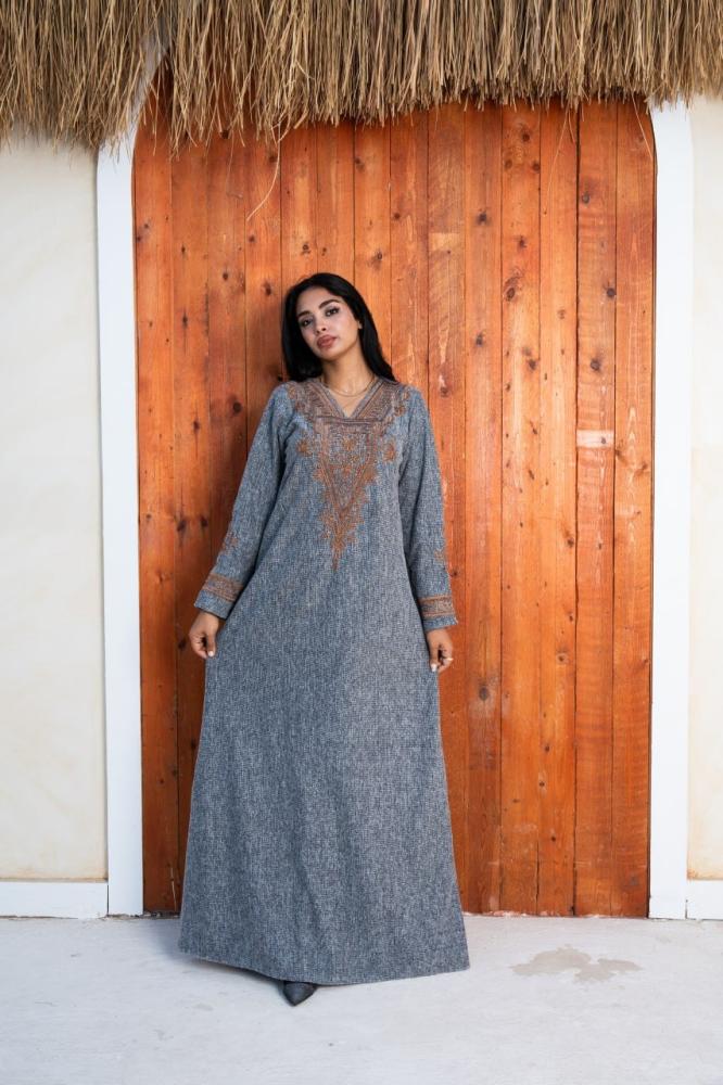 جلابية صوف طبي تجمع بين الراحة والفخامة A- 194