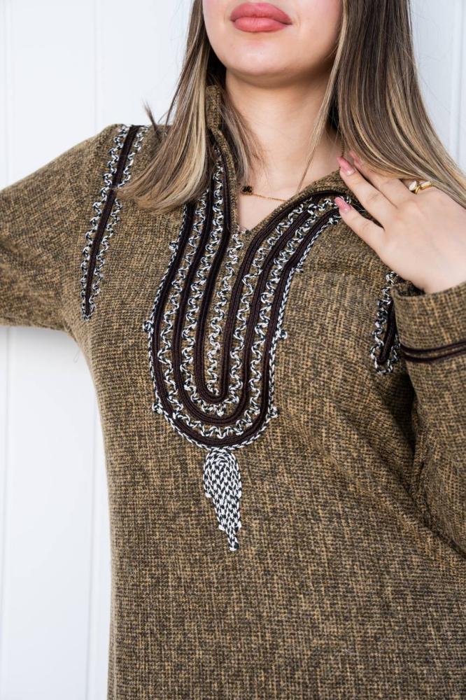 جلابية أفندينا الصوفية شتاءك أحلى A-198