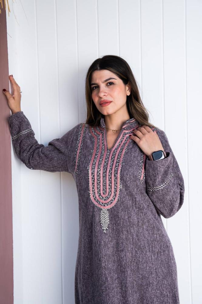 جلابية أفندينا الصوفية شتاءك أحلى A-198