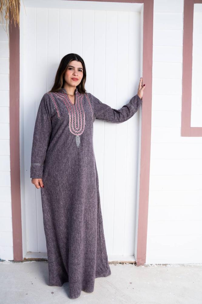 جلابية أفندينا الصوفية شتاءك أحلى A-198