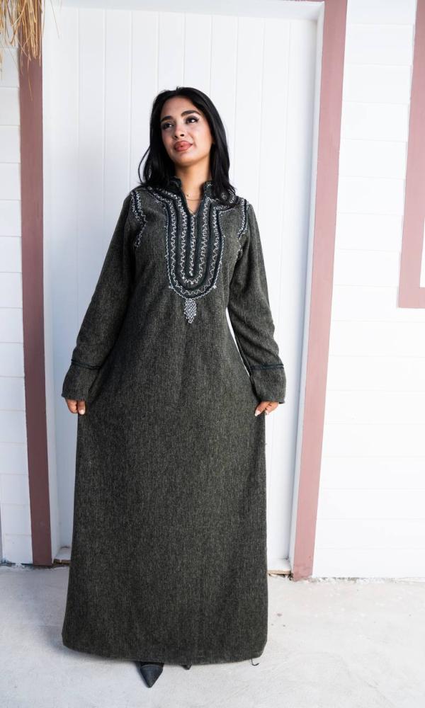 جلابية أفندينا الصوفية شتاءك أحلى A-198