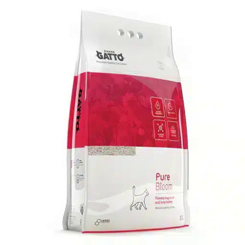 Signor Gatto Pure Bloom Micro Cat Litter 10L سینیو...