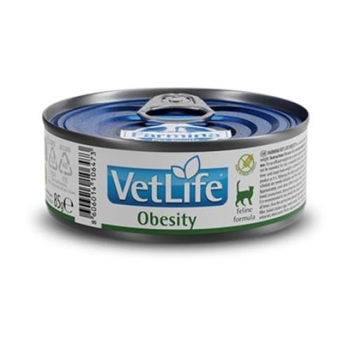 Farmina CAT VET LIFE NATURAL DIET CAT OBESITY 85G...