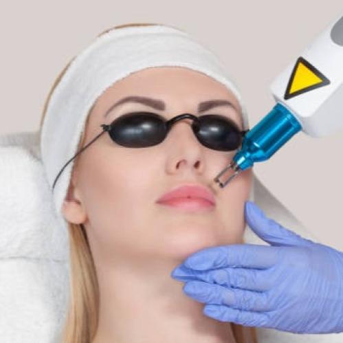 تشقير وجه وحواجب بدون  رتوش