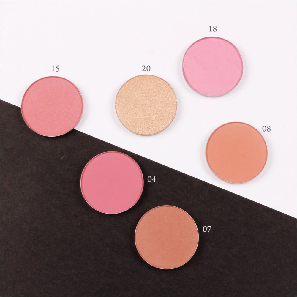 ليف احمر خدود احادي قابل للنقل عالي الصبغه | LEF Single Portable Blush Highly Pigmented (19)