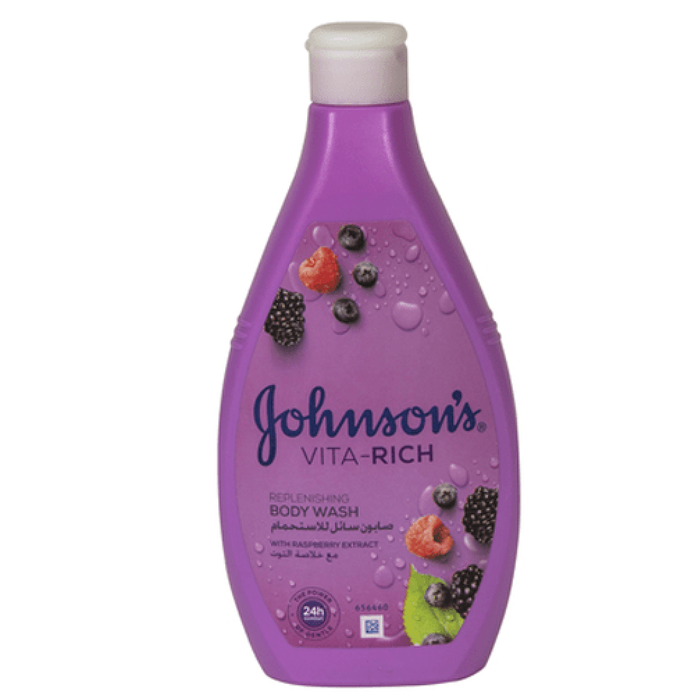 جونسون - صابون سائل للاستحمام مع خلاصة التوت - 400مل