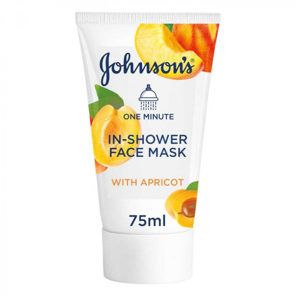 جونسون - قناع الوجه اثناء الاستحمام مع المشمش - 75مل