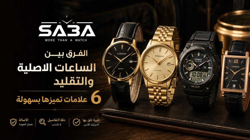 الفرق بين الساعات الاصلية والتقليد