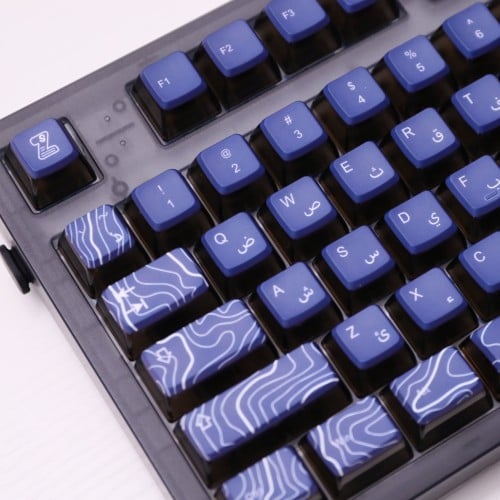 (متوفر) TOPO NAVY KEYCAPS