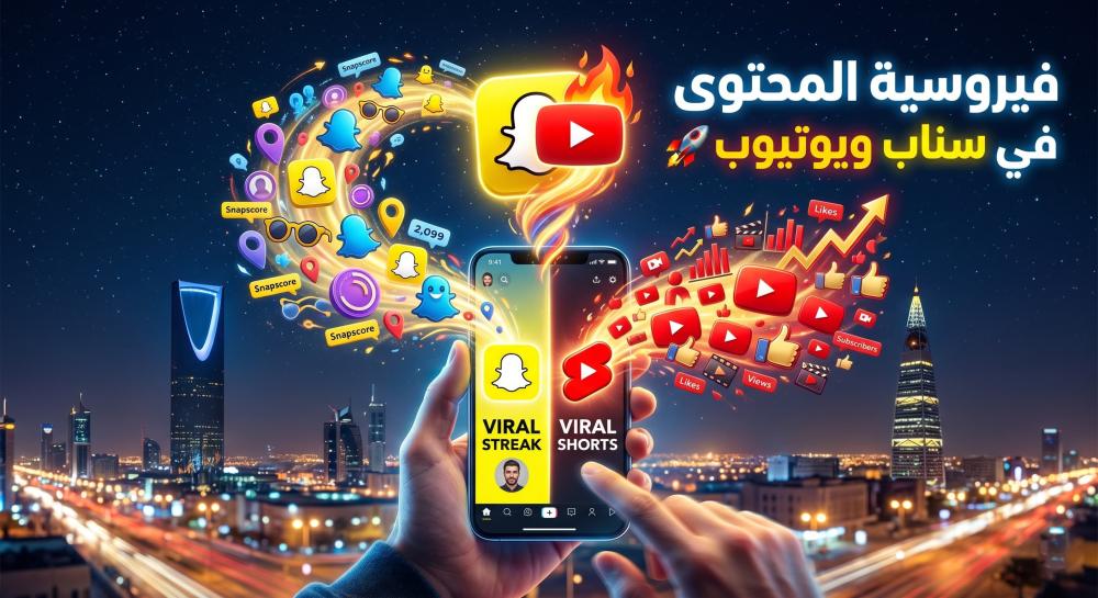 فيروسية المحتوى في سناب ويوتيوب