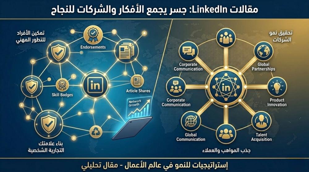 زيادة متابعين لينكد إن 2026 — ابنِ حضوراً مهنياً مؤثراً بأمان