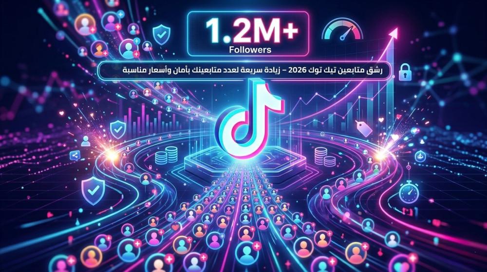 رشق متابعين تيك توك 2026 — زيادة سريعة لعدد متابعينك بأمان وأسعار مناسبة