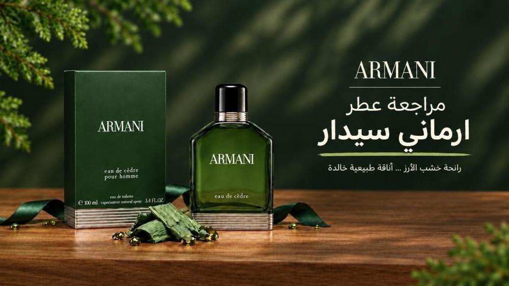 مراجعة عطر أرماني أو دو سيدر بور هوم 100 مل