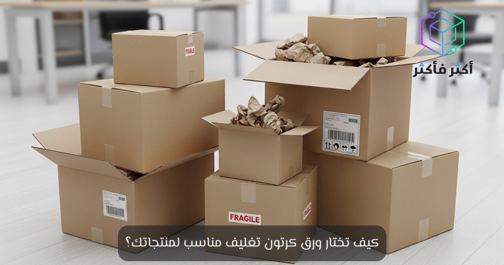 ورق كرتون تغليف قوي لحماية المنتجات بأمان - اكثر فاكثر