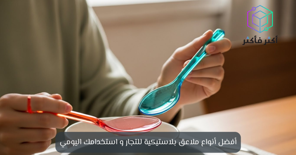 أفضل أنواع ملاعق بلاستيكية للتجار و استخدامك اليومي  - اكثر فاكثر