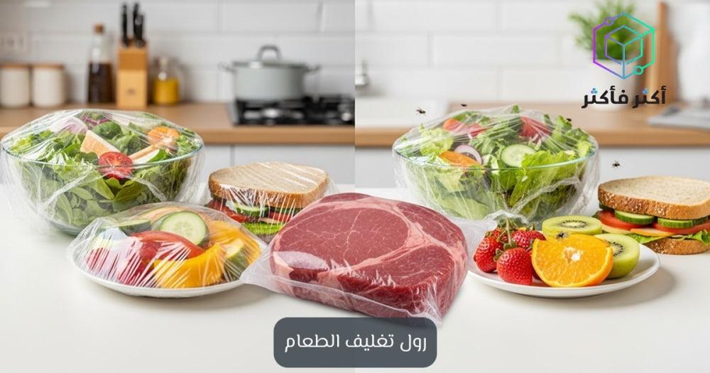 أهمية رول تغليف الطعام ودوره في حماية وحفظ الأطعمة