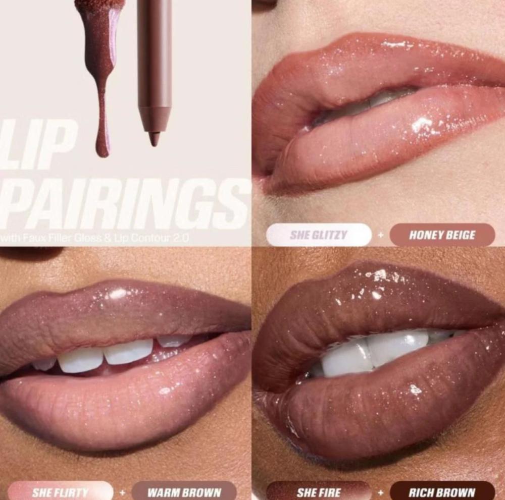 هدى بيوتي ملمع شفاه ايسي نود فو فيلر - شي فاير