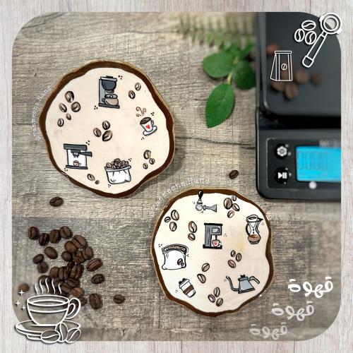 قاعدة أكواب - قهوة