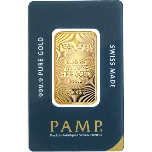 سبيكة ذهب 1 أونصة - PAMP Suisse