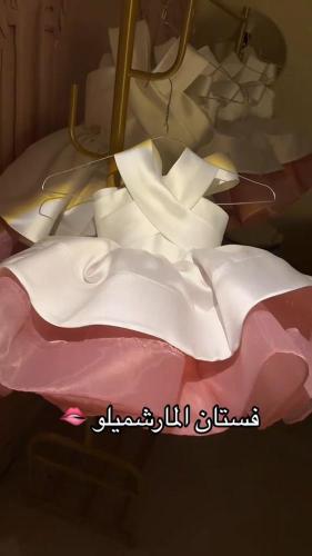 فستان المارشميلو انيق ومميز