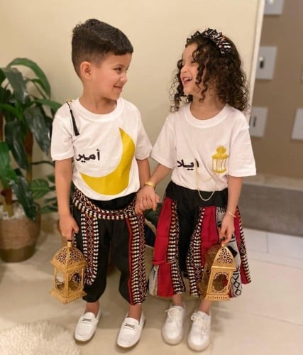 ملابس رمضان بنطلون معا تيشرت