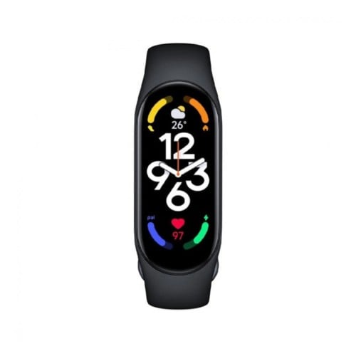 شاومي - مي سوار ساعة باند 7 الذكي بشاشة ملونة مع ا...