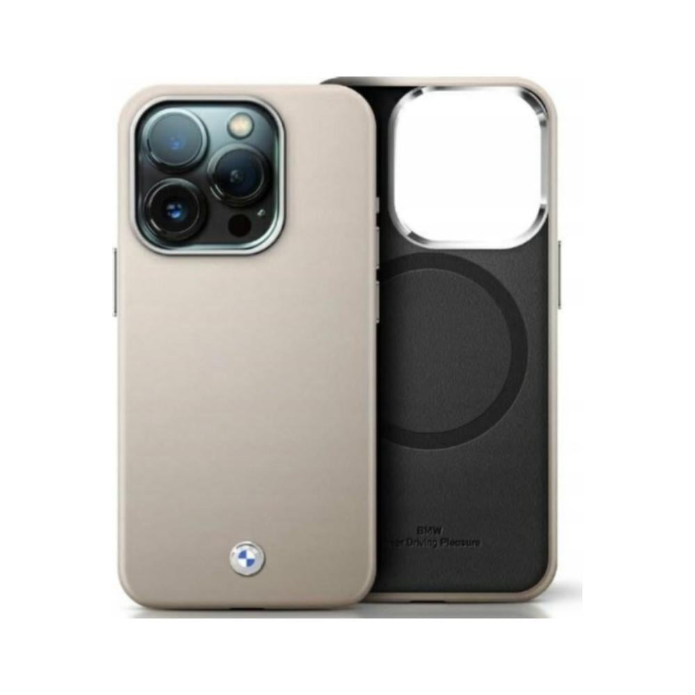 بي ام دبليو - جراب حماية يدعم الماج سيف لاجهزة الايفون - رمادي