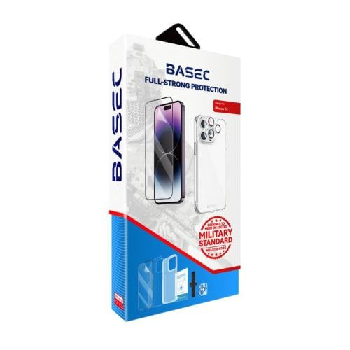 Basic - بكج حماية ايفون 15 بلس