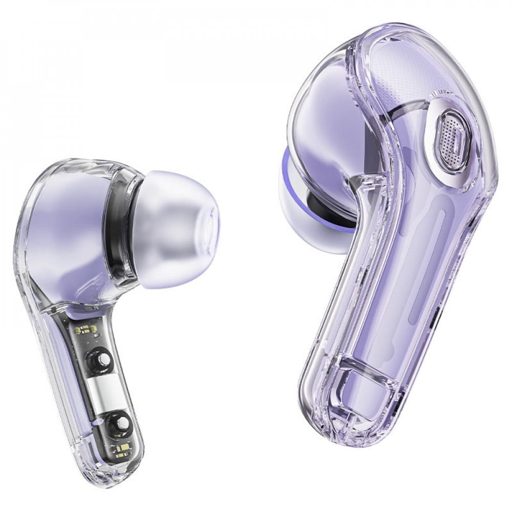 Acefast t8. Acefast t8 Crystal Color Bluetooth Earbuds фиолетовые. Bluetooth-стереогарнитура TWS Acefast t9. Pink Earbuds. Наушники Acefast купить.