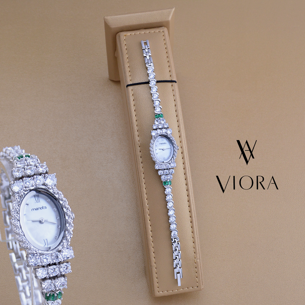 ساعة زركون تصميم الماس